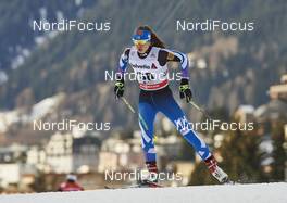 12.12.2015, Davos, Switzerland (SUI): Laura Mononen (FIN) - FIS world cup cross-country, 15km women, Davos (SUI). www.nordicfocus.com. © Felgenhauer/NordicFocus. Every downloaded picture is fee-liable.