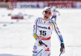 12.12.2015, Davos, Switzerland (SUI): Emma Wiken (SWE) - FIS world cup cross-country, 15km women, Davos (SUI). www.nordicfocus.com. © Felgenhauer/NordicFocus. Every downloaded picture is fee-liable.