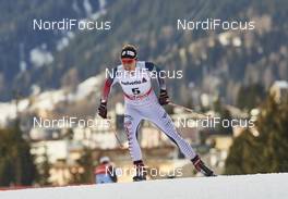 12.12.2015, Davos, Switzerland (SUI): Rosie Brennan (USA) - FIS world cup cross-country, 15km women, Davos (SUI). www.nordicfocus.com. © Felgenhauer/NordicFocus. Every downloaded picture is fee-liable.