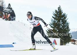 12.12.2015, Davos, Switzerland (SUI): Nathalie Von Siebenthal (SUI) - FIS world cup cross-country, 15km women, Davos (SUI). www.nordicfocus.com. © Felgenhauer/NordicFocus. Every downloaded picture is fee-liable.