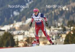 12.12.2015, Davos, Switzerland (SUI): Ragnhild Haga (NOR) - FIS world cup cross-country, 15km women, Davos (SUI). www.nordicfocus.com. © Felgenhauer/NordicFocus. Every downloaded picture is fee-liable.