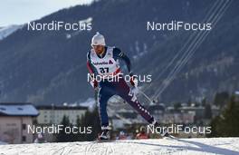 12.12.2015, Davos, Switzerland (SUI): Brian Gregg (USA) - FIS world cup cross-country, 30km men, Davos (SUI). www.nordicfocus.com. © Felgenhauer/NordicFocus. Every downloaded picture is fee-liable.