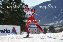 12.12.2015, Davos, Switzerland (SUI): Candide Pralong (SUI) - FIS world cup cross-country, 30km men, Davos (SUI). www.nordicfocus.com. © Felgenhauer/NordicFocus. Every downloaded picture is fee-liable.