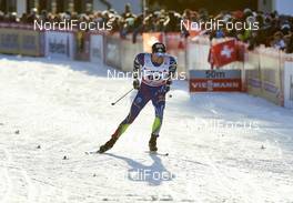 12.12.2015, Davos, Switzerland (SUI): Maurice Manificat (FRA) - FIS world cup cross-country, 30km men, Davos (SUI). www.nordicfocus.com. © Felgenhauer/NordicFocus. Every downloaded picture is fee-liable.