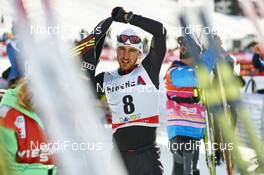 12.12.2015, Davos, Switzerland (SUI): Jonas Dobler (GER) - FIS world cup cross-country, 30km men, Davos (SUI). www.nordicfocus.com. © Felgenhauer/NordicFocus. Every downloaded picture is fee-liable.