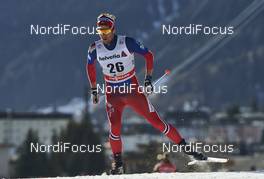 12.12.2015, Davos, Switzerland (SUI): Chris Andre Jespersen (NOR) - FIS world cup cross-country, 30km men, Davos (SUI). www.nordicfocus.com. © Felgenhauer/NordicFocus. Every downloaded picture is fee-liable.
