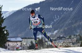 12.12.2015, Davos, Switzerland (SUI): Alexey Poltoranin (KAZ) - FIS world cup cross-country, 30km men, Davos (SUI). www.nordicfocus.com. © Felgenhauer/NordicFocus. Every downloaded picture is fee-liable.