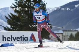 12.12.2015, Davos, Switzerland (SUI): Ilia Chernousov (RUS),   - FIS world cup cross-country, 30km men, Davos (SUI). www.nordicfocus.com. © Felgenhauer/NordicFocus. Every downloaded picture is fee-liable.