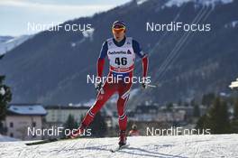 12.12.2015, Davos, Switzerland (SUI): Anders Gloeersen (NOR) - FIS world cup cross-country, 30km men, Davos (SUI). www.nordicfocus.com. © Felgenhauer/NordicFocus. Every downloaded picture is fee-liable.