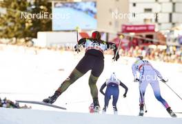13.12.2015, Davos, Switzerland (SUI): Lucia Anger (GER), Gaia Vuerich (ITA), Sadie Bjornsen (USA), (l-r)  - FIS world cup cross-country, individual sprint, Davos (SUI). www.nordicfocus.com. © Felgenhauer/NordicFocus. Every downloaded picture is fee-liable.