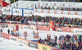 13.12.2015, Davos, Switzerland (SUI): finish area szene   - FIS world cup cross-country, individual sprint, Davos (SUI). www.nordicfocus.com. © Felgenhauer/NordicFocus. Every downloaded picture is fee-liable.