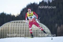13.12.2015, Davos, Switzerland (SUI): Michael Somppi (CAN) - FIS world cup cross-country, individual sprint, Davos (SUI). www.nordicfocus.com. © Felgenhauer/NordicFocus. Every downloaded picture is fee-liable.