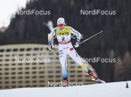 13.12.2015, Davos, Switzerland (SUI): Hanna Falk (SWE) - FIS world cup cross-country, individual sprint, Davos (SUI). www.nordicfocus.com. © Felgenhauer/NordicFocus. Every downloaded picture is fee-liable.