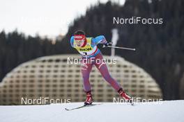 13.12.2015, Davos, Switzerland (SUI): Evgenia Shapovalova (RUS) - FIS world cup cross-country, individual sprint, Davos (SUI). www.nordicfocus.com. © Felgenhauer/NordicFocus. Every downloaded picture is fee-liable.