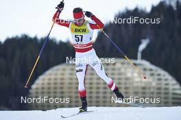 13.12.2015, Davos, Switzerland (SUI): Konrad Motor (POL) - FIS world cup cross-country, individual sprint, Davos (SUI). www.nordicfocus.com. © Felgenhauer/NordicFocus. Every downloaded picture is fee-liable.