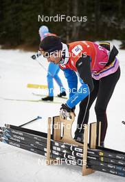 13.12.2015, Davos, Switzerland (SUI): Martti's Salomon skis   - FIS world cup cross-country, training, Davos (SUI). www.nordicfocus.com. © Felgenhauer/NordicFocus. Every downloaded picture is fee-liable.