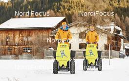 11.12.2015, Davos, Switzerland (SUI): Segway advertisement   - FIS world cup cross-country, training, Davos (SUI). www.nordicfocus.com. © Felgenhauer/NordicFocus. Every downloaded picture is fee-liable.