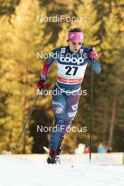 20.12.2015, Toblach, Italy (ITA): Caitlin Gregg (USA) - FIS world cup cross-country, 10km women, Toblach (ITA). www.nordicfocus.com. © Modica/NordicFocus. Every downloaded picture is fee-liable.