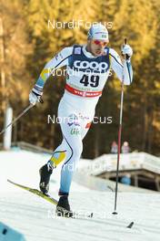 20.12.2015, Toblach, Italy (ITA): Emil Joensson (SWE) - FIS world cup cross-country, 15km men, Toblach (ITA). www.nordicfocus.com. © Modica/NordicFocus. Every downloaded picture is fee-liable.