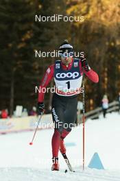 20.12.2015, Toblach, Italy (ITA): Giorgio Di Centa (ITA) - FIS world cup cross-country, 15km men, Toblach (ITA). www.nordicfocus.com. © Modica/NordicFocus. Every downloaded picture is fee-liable.