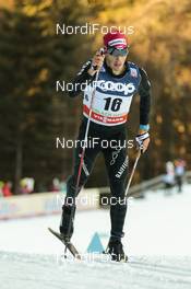 20.12.2015, Toblach, Italy (ITA): Jonas Baumann (SUI) - FIS world cup cross-country, 15km men, Toblach (ITA). www.nordicfocus.com. © Modica/NordicFocus. Every downloaded picture is fee-liable.