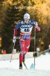 20.12.2015, Toblach, Italy (ITA): Emil Iversen (NOR) - FIS world cup cross-country, 15km men, Toblach (ITA). www.nordicfocus.com. © Modica/NordicFocus. Every downloaded picture is fee-liable.