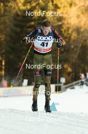 20.12.2015, Toblach, Italy (ITA): Andreas Katz (GER) - FIS world cup cross-country, 15km men, Toblach (ITA). www.nordicfocus.com. © Modica/NordicFocus. Every downloaded picture is fee-liable.