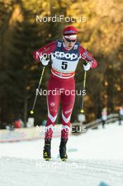 20.12.2015, Toblach, Italy (ITA): Graeme Killick (CAN) - FIS world cup cross-country, 15km men, Toblach (ITA). www.nordicfocus.com. © Modica/NordicFocus. Every downloaded picture is fee-liable.