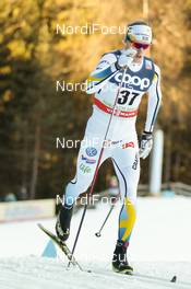 20.12.2015, Toblach, Italy (ITA): Oskar Svensson (SWE) - FIS world cup cross-country, 15km men, Toblach (ITA). www.nordicfocus.com. © Modica/NordicFocus. Every downloaded picture is fee-liable.