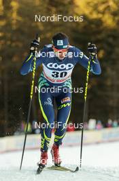 20.12.2015, Toblach, Italy (ITA): Alexey Poltoranin (KAZ) - FIS world cup cross-country, 15km men, Toblach (ITA). www.nordicfocus.com. © Modica/NordicFocus. Every downloaded picture is fee-liable.