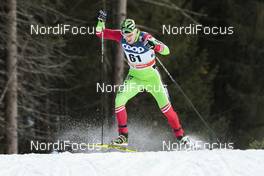 19.12.2015, Toblach, Italy (ITA): Aliaksandr Voranau (BLR) - FIS world cup cross-country, individual sprint, Toblach (ITA). www.nordicfocus.com. © Modica/NordicFocus. Every downloaded picture is fee-liable.