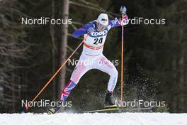 19.12.2015, Toblach, Italy (ITA): Andrew Young (GBR) - FIS world cup cross-country, individual sprint, Toblach (ITA). www.nordicfocus.com. © Modica/NordicFocus. Every downloaded picture is fee-liable.