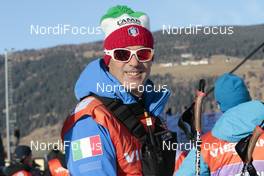 19.12.2015, Toblach, Italy (ITA): Giuseppe Chenetti, Cross Country Headcoach, Tam ITALY   - FIS world cup cross-country, individual sprint, Toblach (ITA). www.nordicfocus.com. © Modica/NordicFocus. Every downloaded picture is fee-liable.