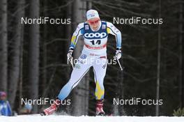 19.12.2015, Toblach, Italy (ITA): Hanna Falk (SWE) - FIS world cup cross-country, individual sprint, Toblach (ITA). www.nordicfocus.com. © Modica/NordicFocus. Every downloaded picture is fee-liable.