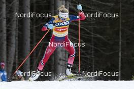 19.12.2015, Toblach, Italy (ITA): Therese Johaug (NOR) - FIS world cup cross-country, individual sprint, Toblach (ITA). www.nordicfocus.com. © Modica/NordicFocus. Every downloaded picture is fee-liable.