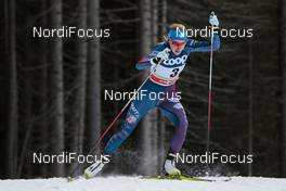 19.12.2015, Toblach, Italy (ITA): Sophie Caldwell (USA) - FIS world cup cross-country, individual sprint, Toblach (ITA). www.nordicfocus.com. © Modica/NordicFocus. Every downloaded picture is fee-liable.
