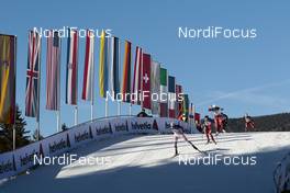 19.12.2015, Toblach, Italy (ITA): View of the race   - FIS world cup cross-country, individual sprint, Toblach (ITA). www.nordicfocus.com. © Modica/NordicFocus. Every downloaded picture is fee-liable.