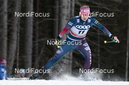 19.12.2015, Toblach, Italy (ITA): Jessica Diggins (USA) - FIS world cup cross-country, individual sprint, Toblach (ITA). www.nordicfocus.com. © Modica/NordicFocus. Every downloaded picture is fee-liable.