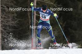 19.12.2015, Toblach, Italy (ITA): Denis Volotka (KAZ) - FIS world cup cross-country, individual sprint, Toblach (ITA). www.nordicfocus.com. © Modica/NordicFocus. Every downloaded picture is fee-liable.