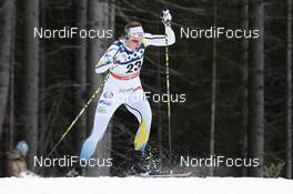 19.12.2015, Toblach, Italy (ITA): Linn Soemskar (SWE) - FIS world cup cross-country, individual sprint, Toblach (ITA). www.nordicfocus.com. © Modica/NordicFocus. Every downloaded picture is fee-liable.