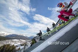 16.01.2015, Seefeld, Austria (AUT): RIESSLE Fabian (GER)  - FIS world cup nordic combined, individual gundersen HS109/5km, Seefeld (AUT). www.nordicfocus.com. © Modica/NordicFocus. Every downloaded picture is fee-liable.