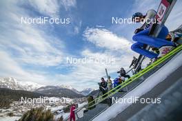16.01.2015, Seefeld, Austria (AUT): GRUBER Bernhard (AUT) - FIS world cup nordic combined, individual gundersen HS109/5km, Seefeld (AUT). www.nordicfocus.com. © Modica/NordicFocus. Every downloaded picture is fee-liable.