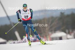 26.02.2015, Falun, Sweden (SWE): Jim Haertull (FIN) - FIS nordic world ski championships, nordic combined, individual gundersen HS134/10km, Falun (SWE). www.nordicfocus.com. © NordicFocus. Every downloaded picture is fee-liable.