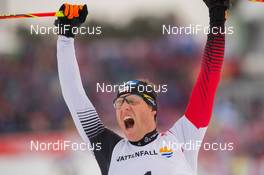 26.02.2015, Falun, Sweden (SWE): Bernhard Gruber (AUT) - FIS nordic world ski championships, nordic combined, individual gundersen HS134/10km, Falun (SWE). www.nordicfocus.com. © NordicFocus. Every downloaded picture is fee-liable.
