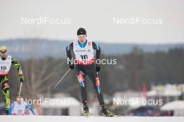 26.02.2015, Falun, Sweden (SWE): Ernest Yahin (RUS) - FIS nordic world ski championships, nordic combined, individual gundersen HS134/10km, Falun (SWE). www.nordicfocus.com. © NordicFocus. Every downloaded picture is fee-liable.