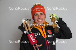 26.02.2015, Falun, Sweden (SWE): Johannes Rydzek (GER) - FIS nordic world ski championships, nordic combined, medals, Falun (SWE). www.nordicfocus.com. © NordicFocus. Every downloaded picture is fee-liable.