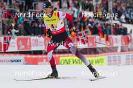 22.02.2015, Falun, Sweden (SWE): Bernhard Gruber (AUT) - FIS nordic world ski championships, nordic combined, team HS100/4x5km, Falun (SWE). www.nordicfocus.com. © NordicFocus. Every downloaded picture is fee-liable.