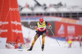 28.02.2015, Falun, Sweden (SWE): Eric Frenzel (GER) - FIS nordic world ski championships, nordic combined, team sprint HS134/2x7.5km, Falun (SWE). www.nordicfocus.com. © NordicFocus. Every downloaded picture is fee-liable.