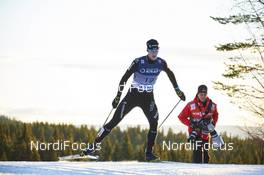 06.12.2015, Lillehammer, Norway (NOR): Tim Hug (SUI) - FIS world cup nordic combined, individual gundersen HS138/10km, Lillehammer (NOR). www.nordicfocus.com. © Felgenhauer/NordicFocus. Every downloaded picture is fee-liable.