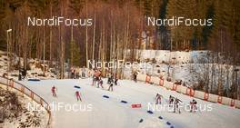 06.12.2015, Lillehammer, Norway (NOR): athletes in up- and downhill   - FIS world cup nordic combined, individual gundersen HS138/10km, Lillehammer (NOR). www.nordicfocus.com. © Felgenhauer/NordicFocus. Every downloaded picture is fee-liable.
